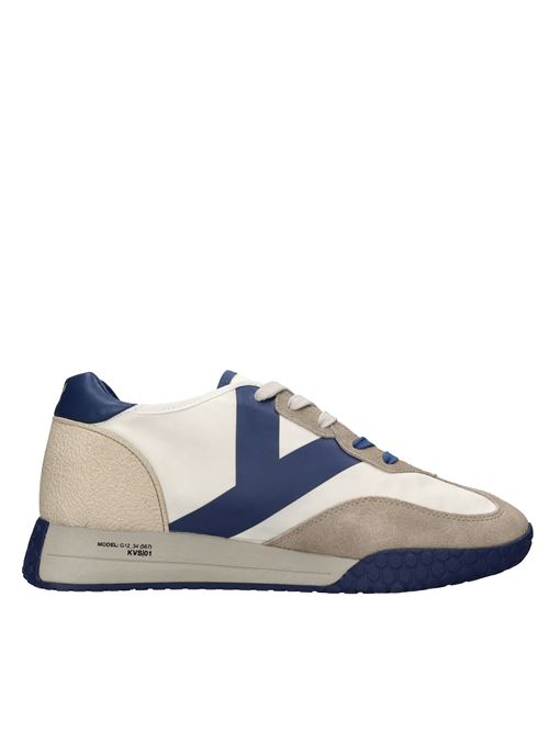 Sneakers in camoscio ecopelle e tessuto KEH NOO | S00KM9313BEIGE-BIANCO-NAVY